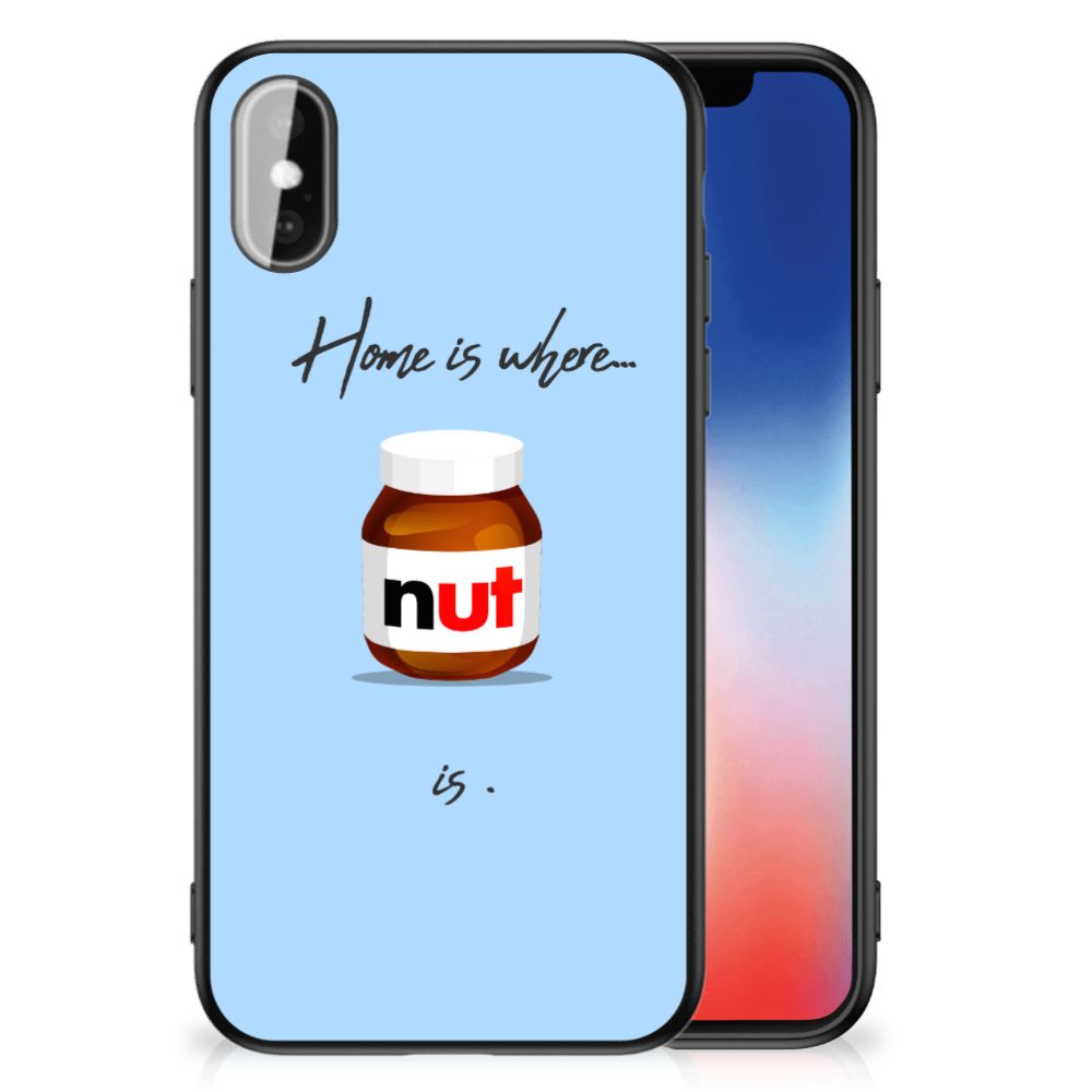 iPhone X | Xs Back Cover Hoesje Nut Home