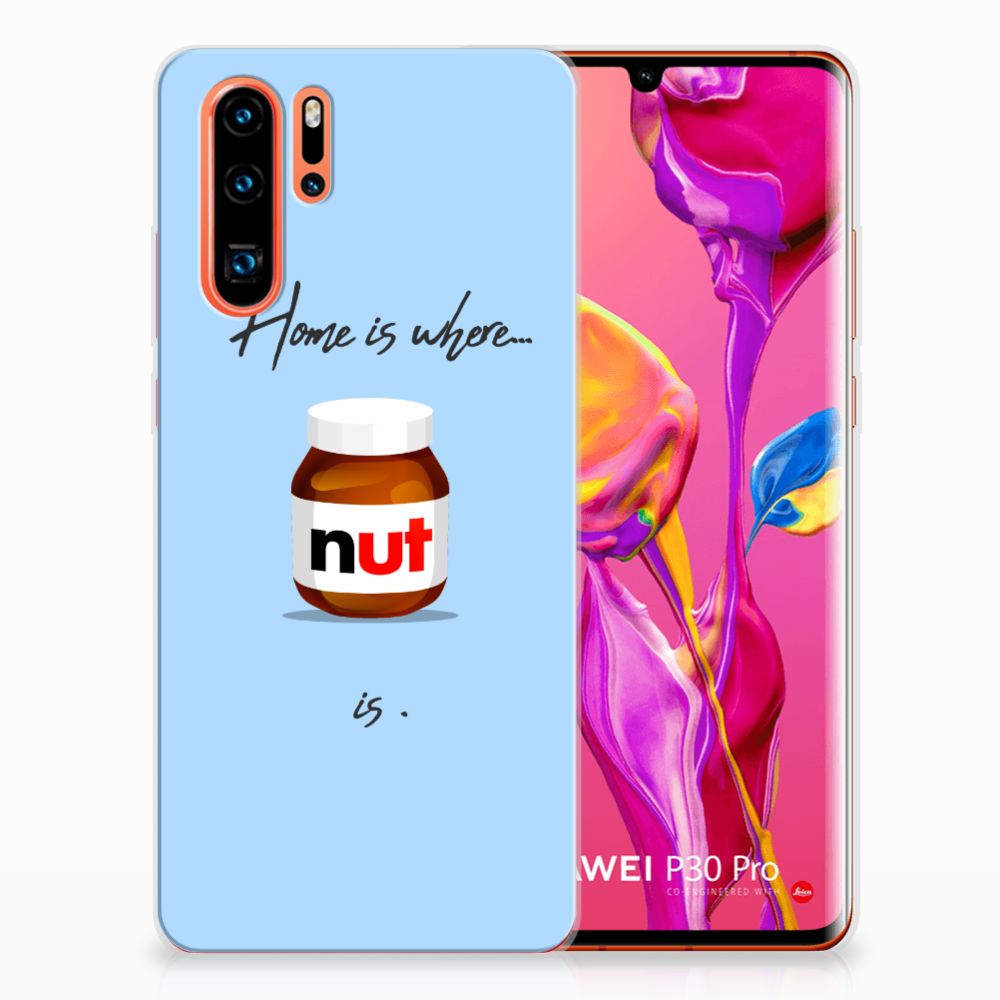 Huawei P30 Pro Siliconen Case Nut Home