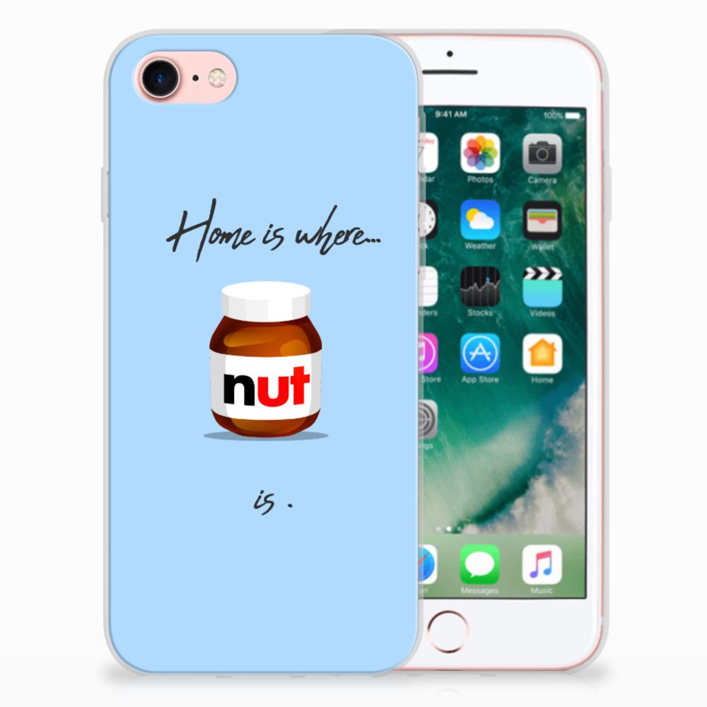 iPhone SE 2022 | SE 2020 | 8 | 7 Siliconen Case Nut Home