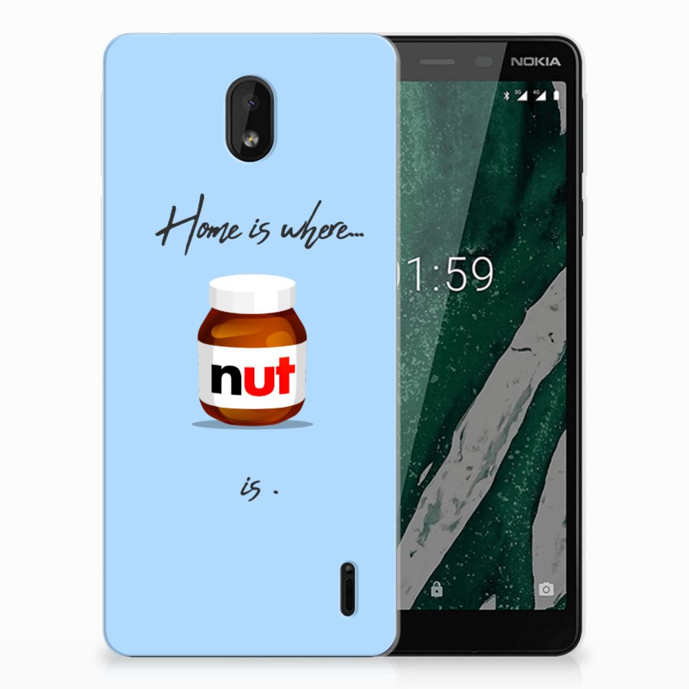Nokia 1 Plus Siliconen Case Nut Home