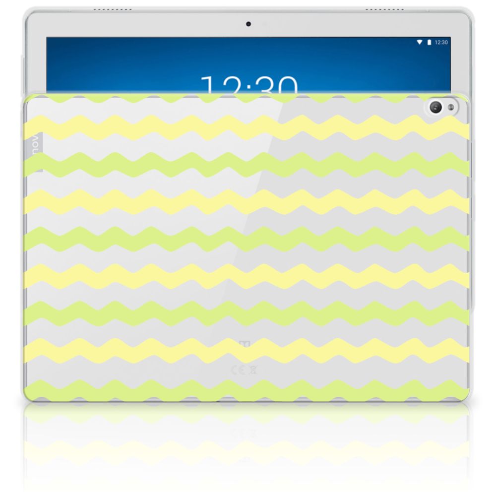 Lenovo Tab P10 Hippe Hoes Waves Yellow