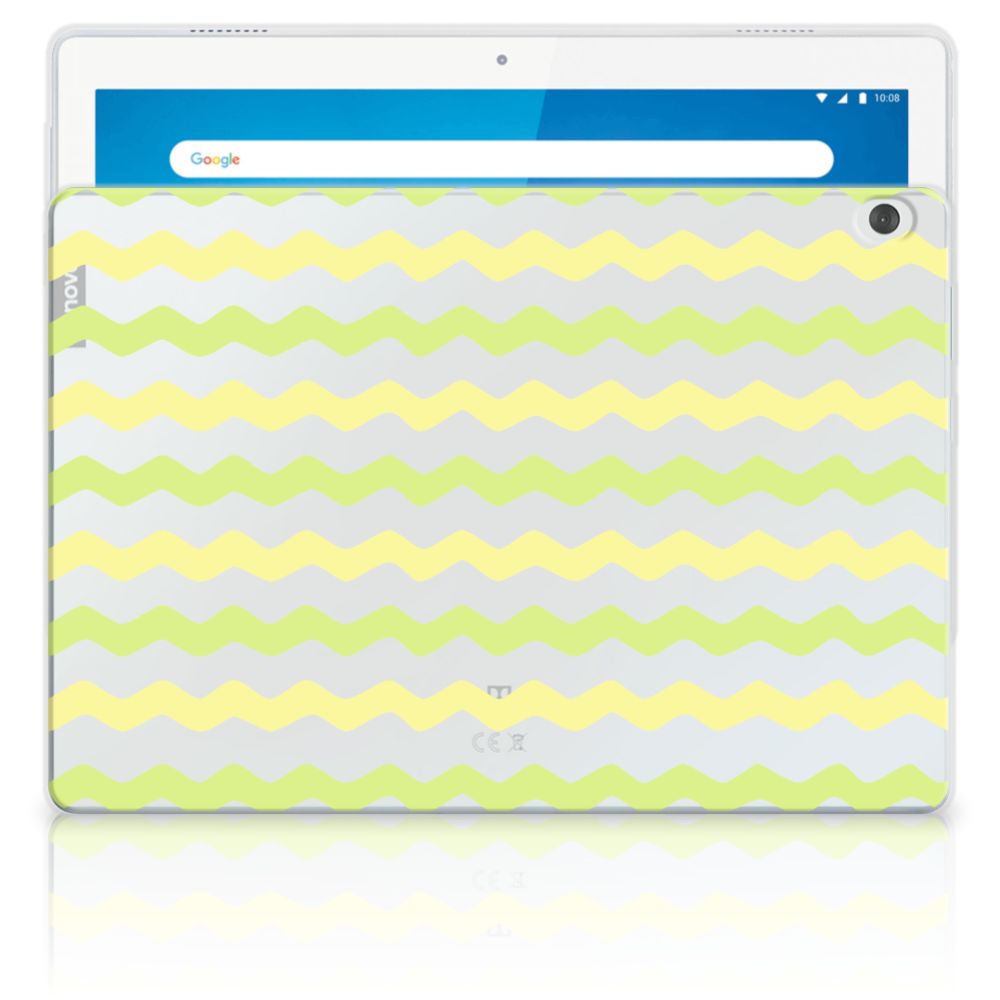Lenovo Tab M10 Hippe Hoes Waves Yellow