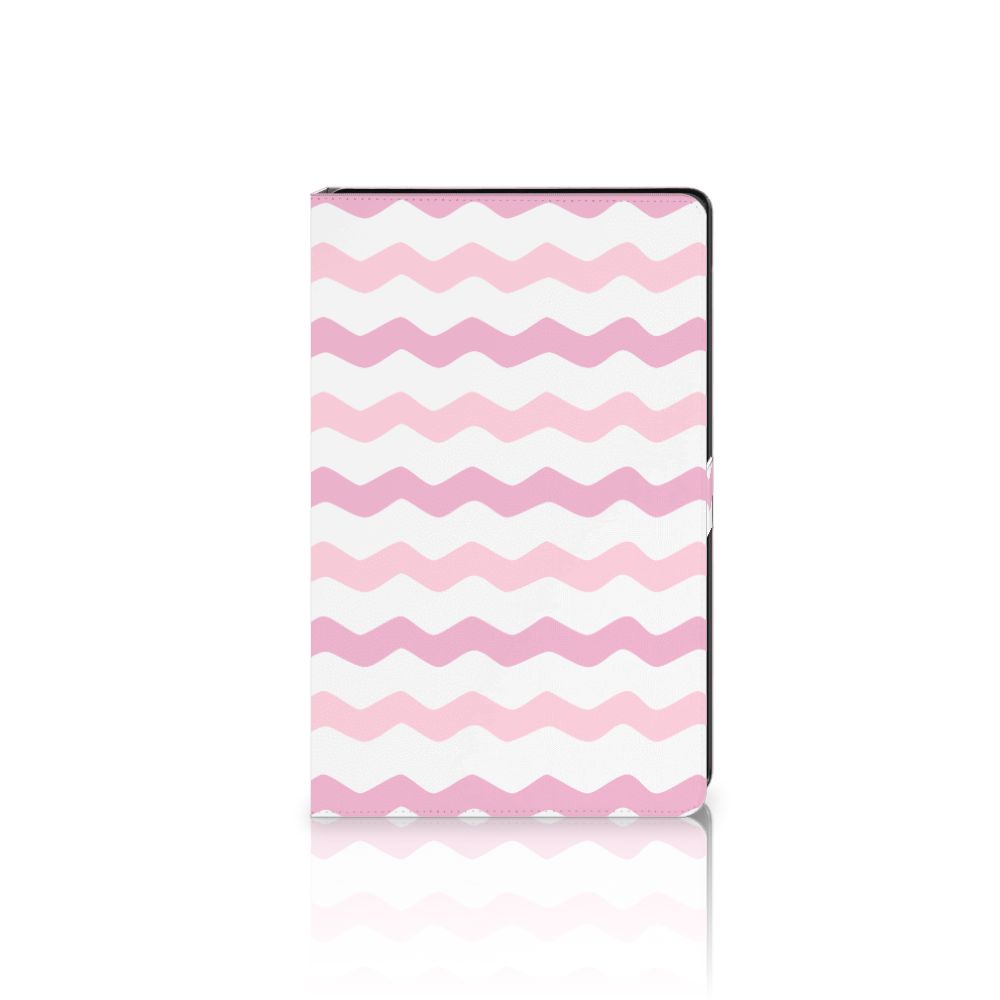 Samsung Galaxy Tab A8 2021/2022 Tablet Hoes Waves Roze