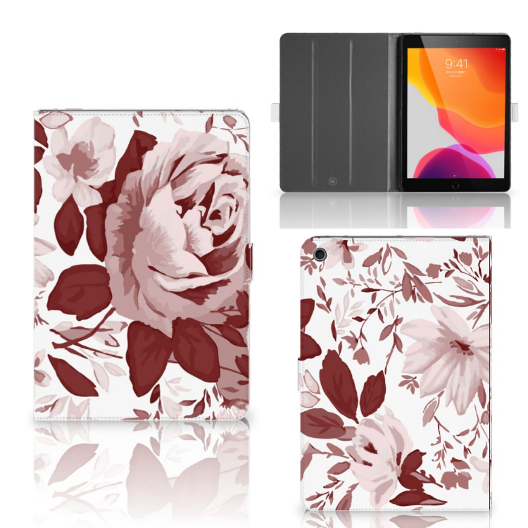 Hoes iPad 10.2 2019 | iPad 10.2 2020 | 10.2 2021 Watercolor Flowers