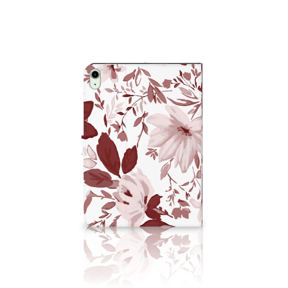 Hoes iPad Air (2020/2022) 10.9 inch Watercolor Flowers