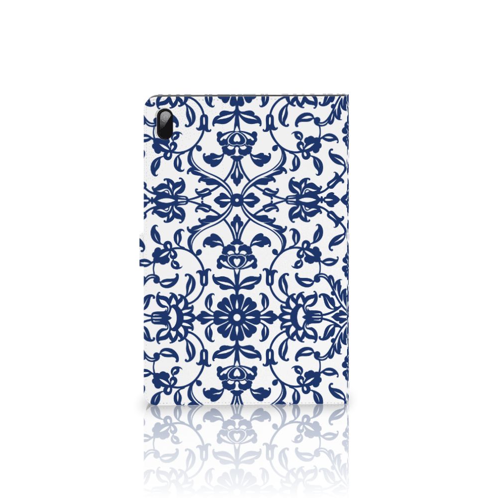 Samsung Galaxy Tab S7 FE | S7+ | S8+ Tablet Cover Flower Blue