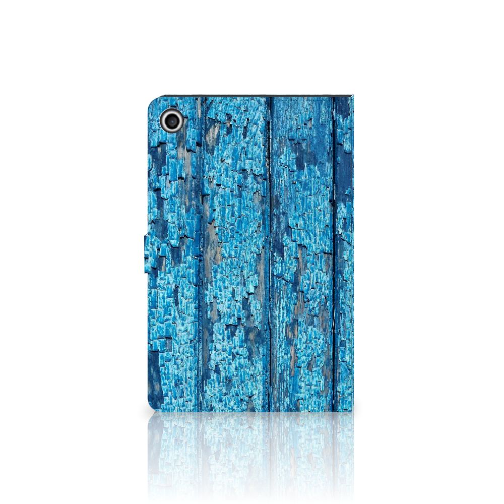 Lenovo Tab M10 Plus 3rd Gen 10.6 inch Tablet Book Cover Wood Blue