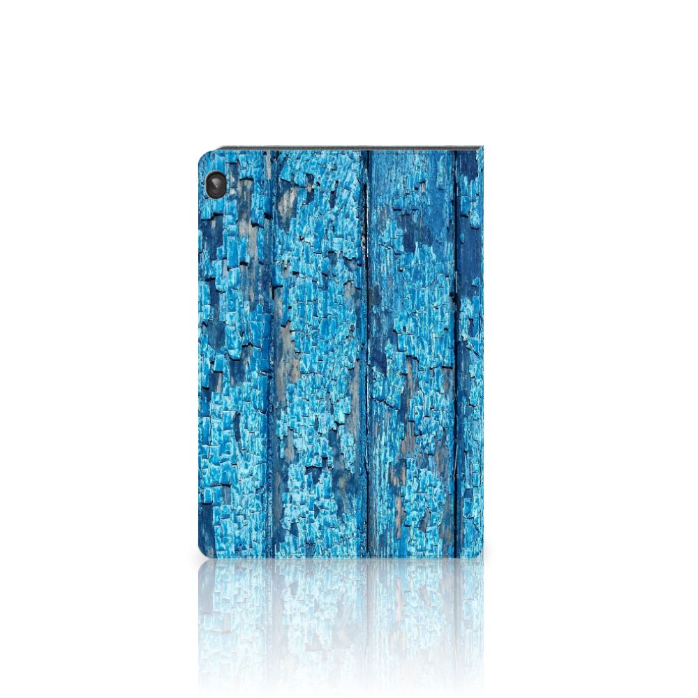Lenovo Tablet M10 Tablet Book Cover Wood Blue