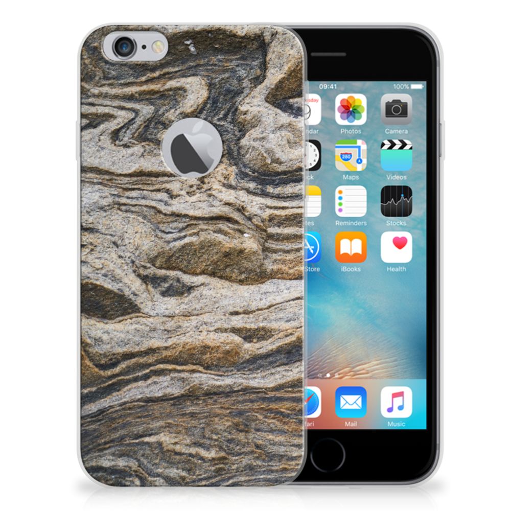 Apple iPhone 6 Plus | 6s Plus TPU Siliconen Hoesje Steen