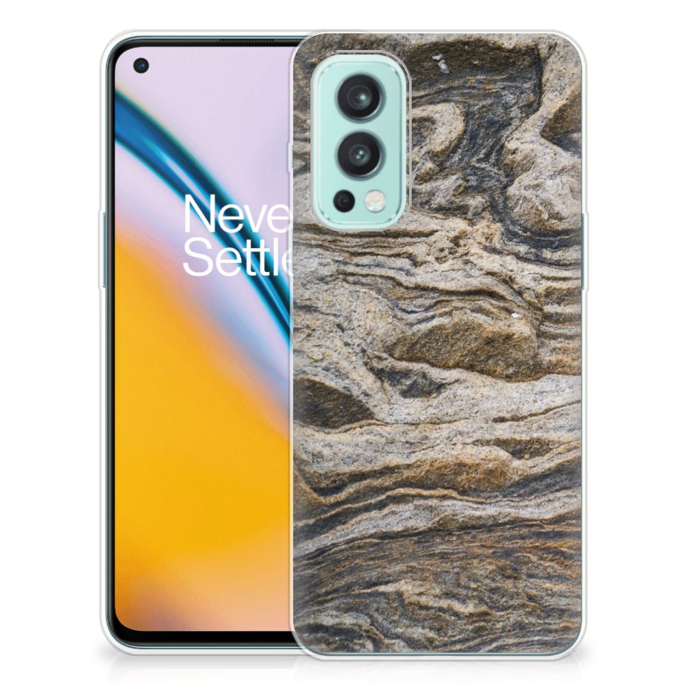 OnePlus Nord 2 5G TPU Siliconen Hoesje Steen