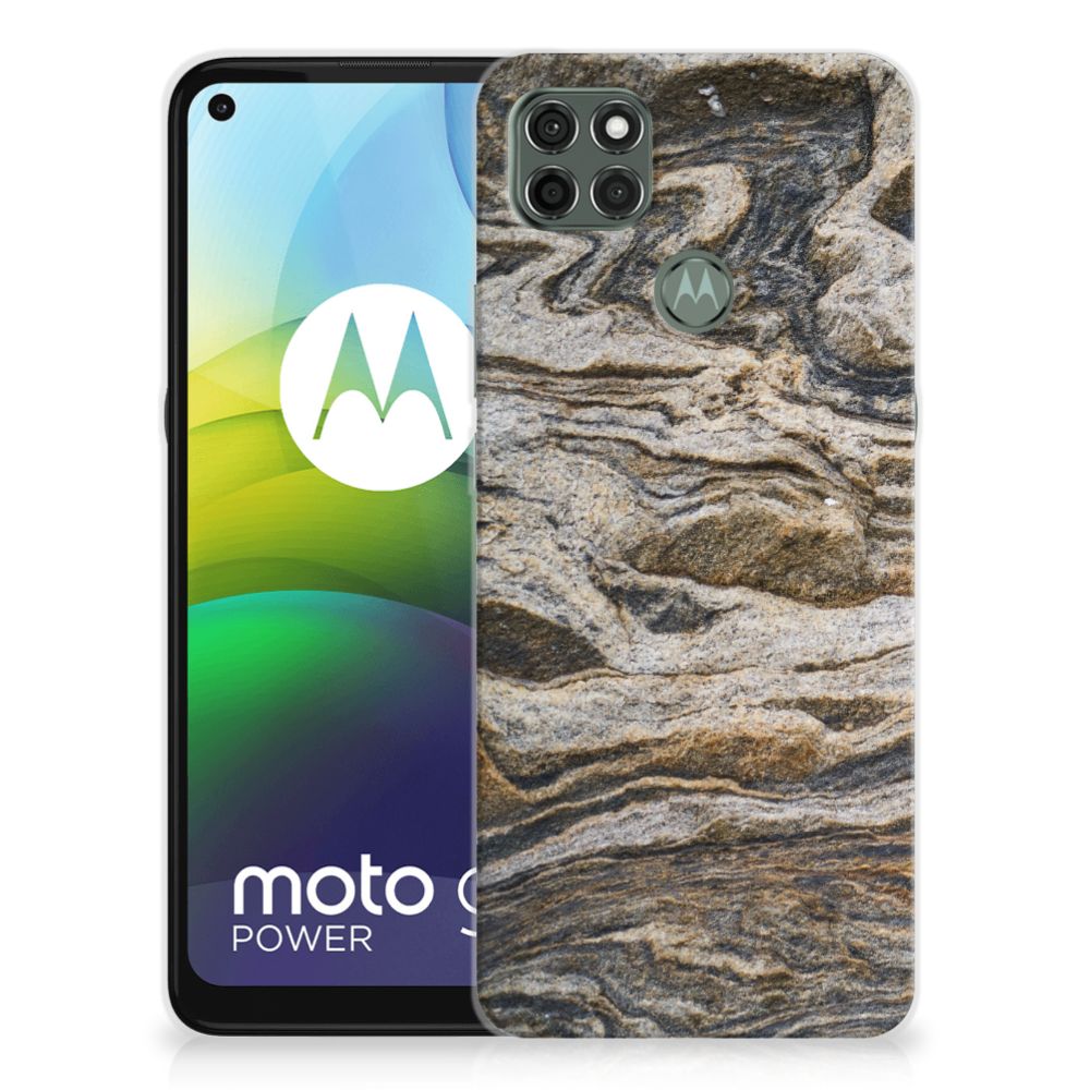 Motorola Moto G9 Power TPU Siliconen Hoesje Steen