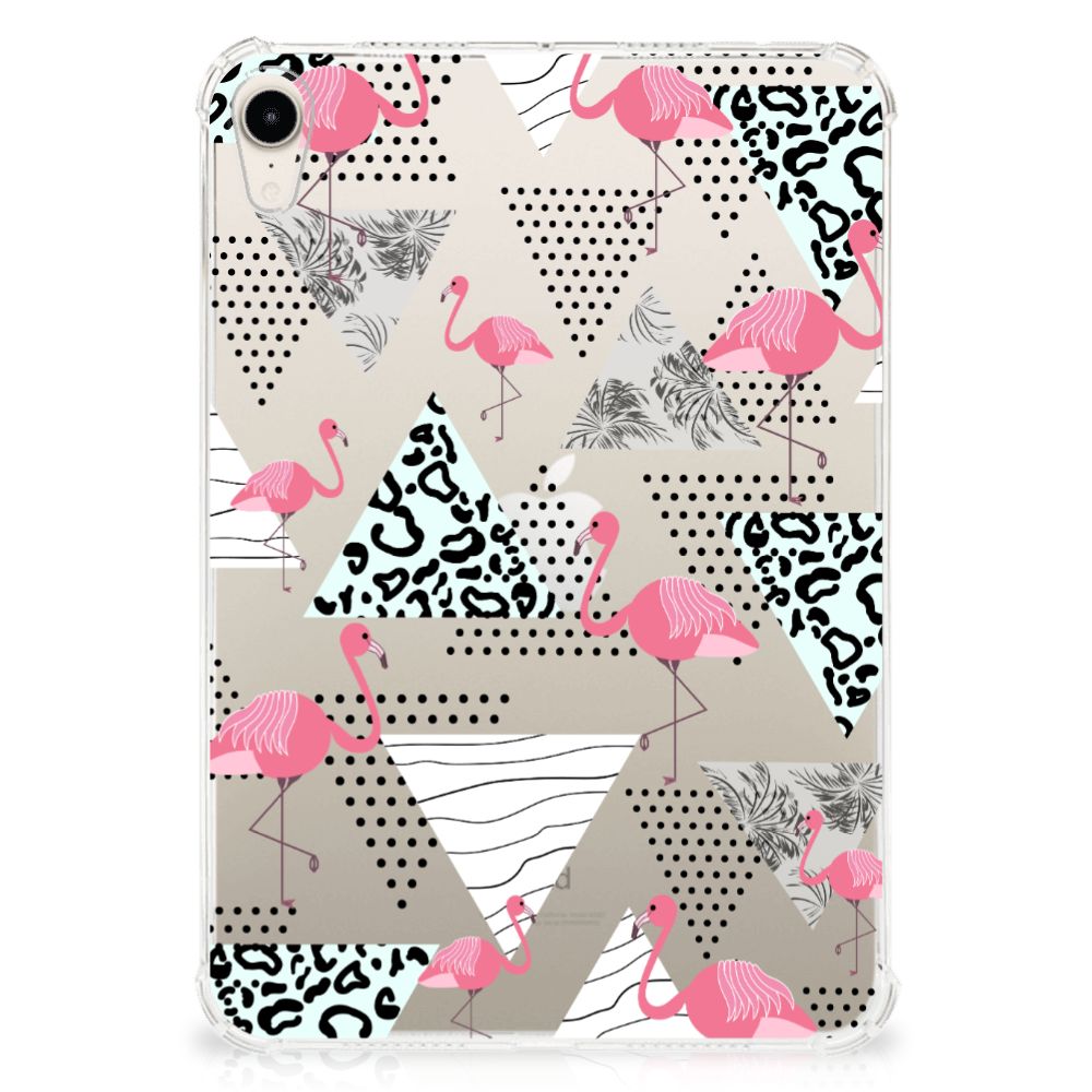 Apple iPad mini 6 (2021) Back Case Flamingo Triangle
