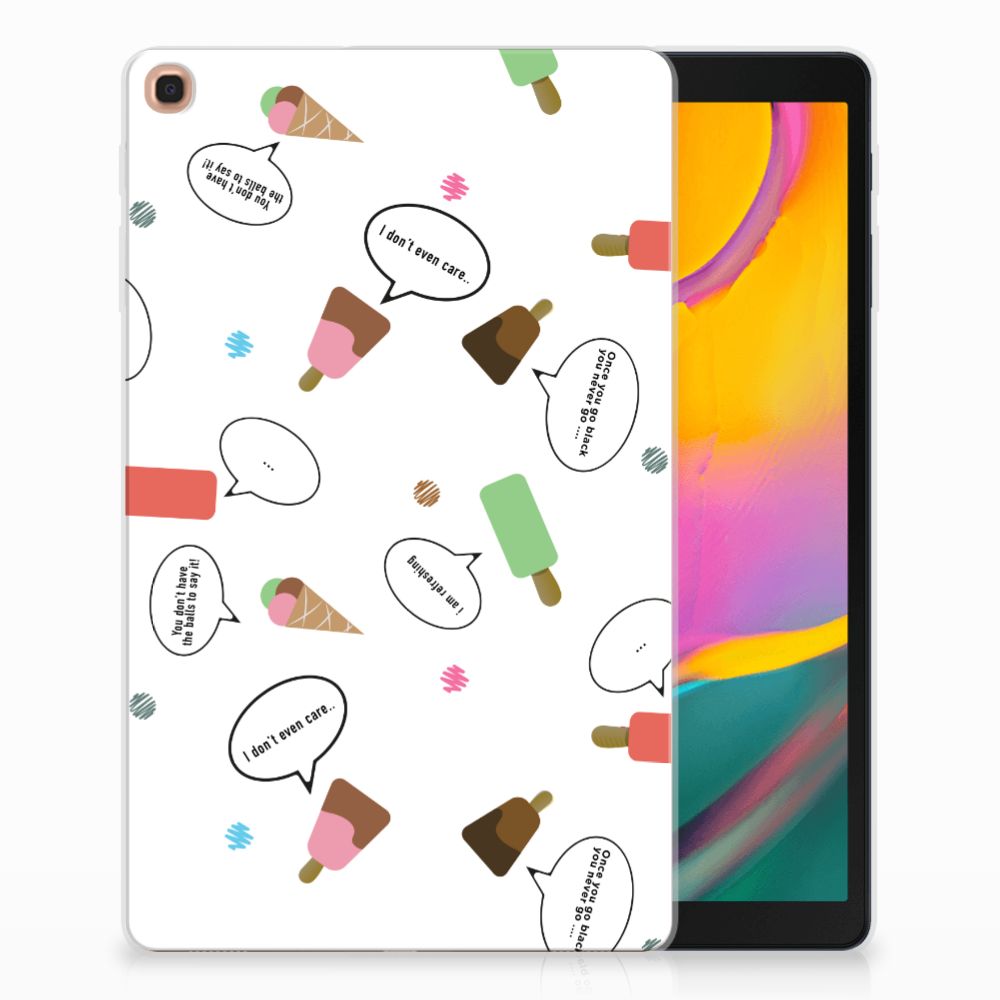 Samsung Galaxy Tab A 10.1 (2019) Tablethoesje Design IJsjes
