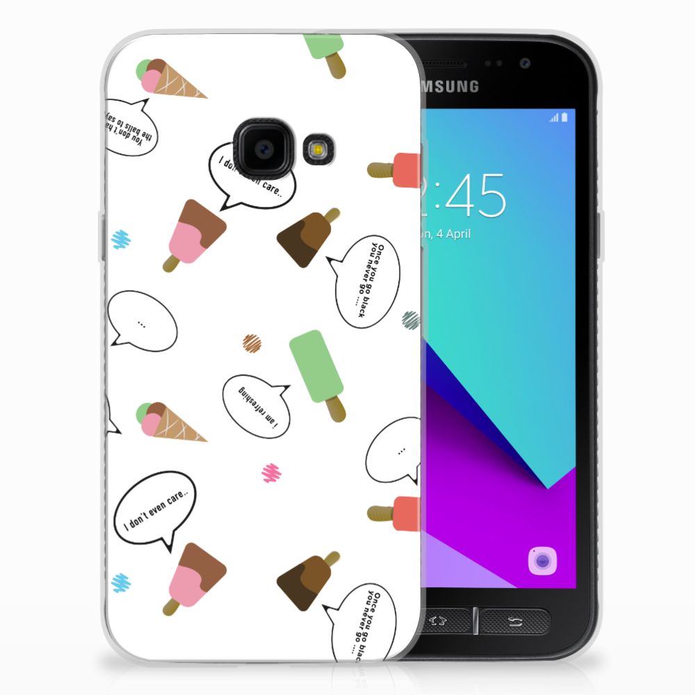 Samsung Galaxy Xcover 4 | Xcover 4s Siliconen Case IJsjes