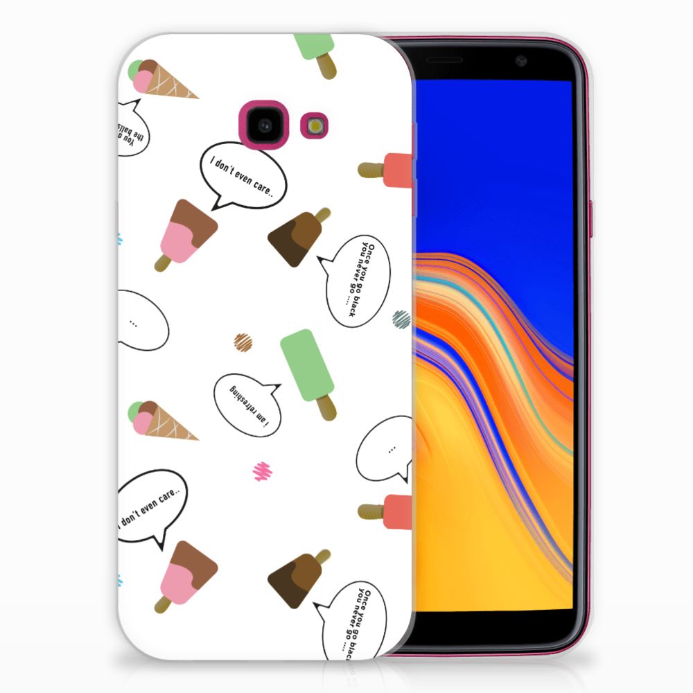 Samsung Galaxy J4 Plus (2018) Siliconen Case IJsjes