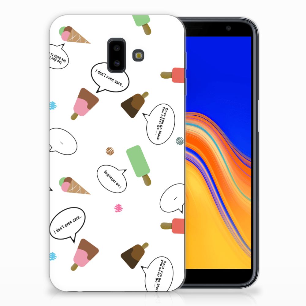 Samsung Galaxy J6 Plus (2018) Siliconen Case IJsjes