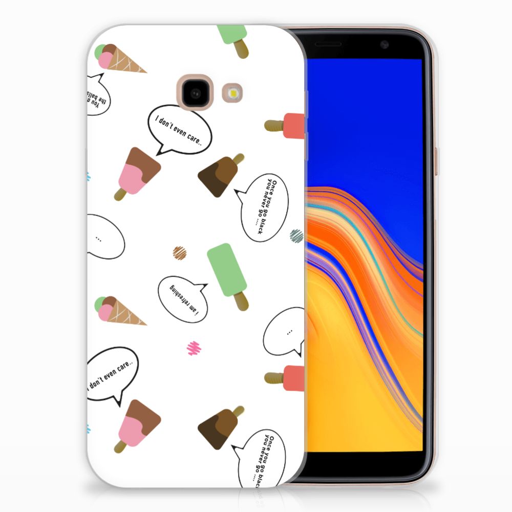 Samsung Galaxy J4 Plus (2018) Siliconen Case IJsjes