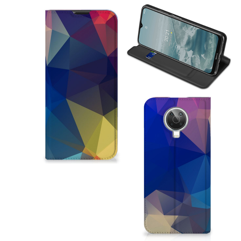 Nokia G10 | G20 Stand Case Polygon Dark