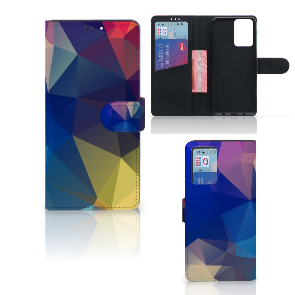 Xiaomi Redmi Note 10 Pro Book Case Polygon Dark