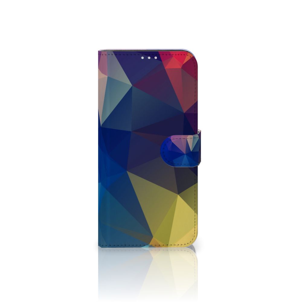 Motorola G8 Power Book Case Polygon Dark