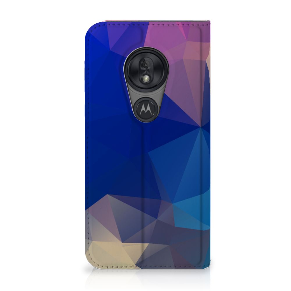Motorola Moto G7 Play Stand Case Polygon Dark