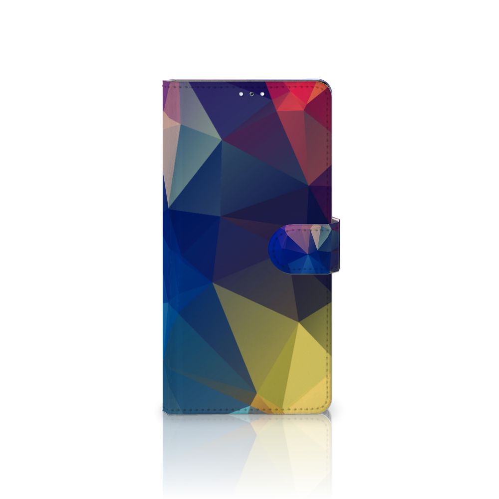 Samsung Galaxy S22 Ultra Book Case Polygon Dark