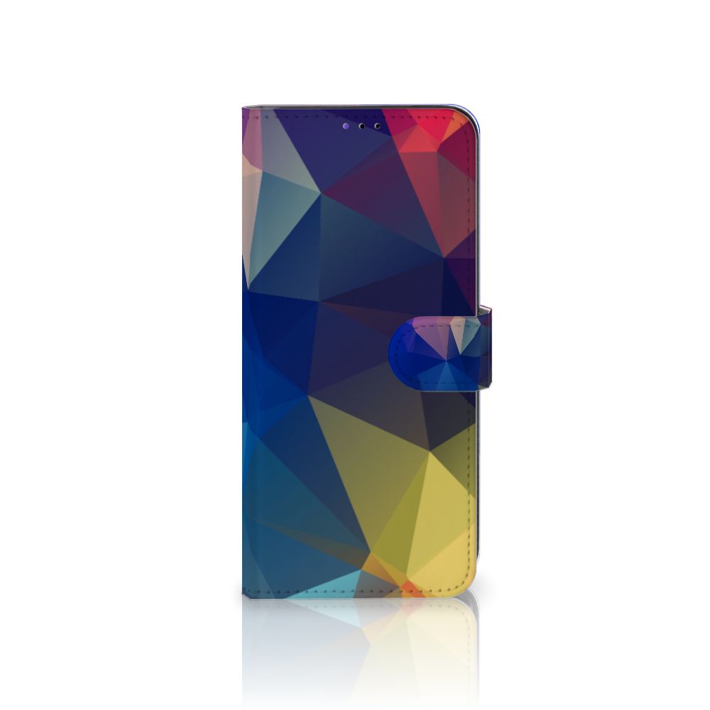 Samsung Galaxy A22 5G Book Case Polygon Dark