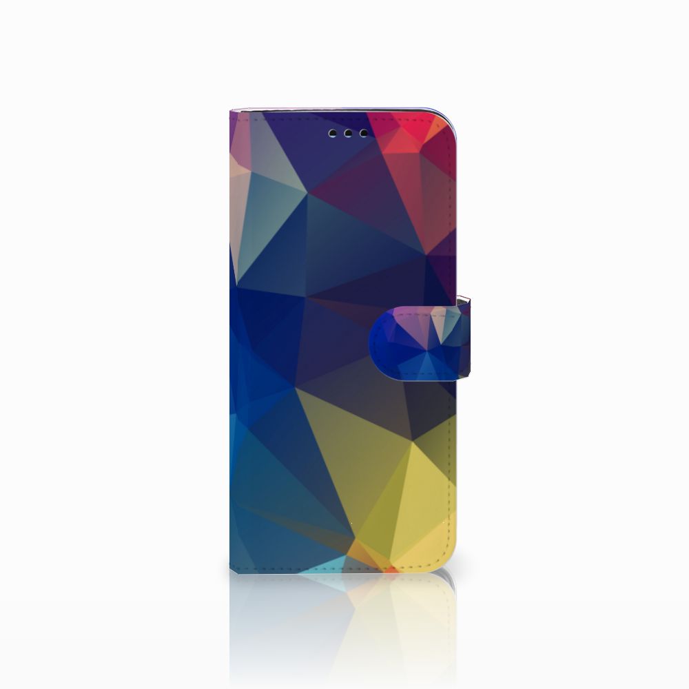 Samsung Galaxy S9 Plus Book Case Polygon Dark