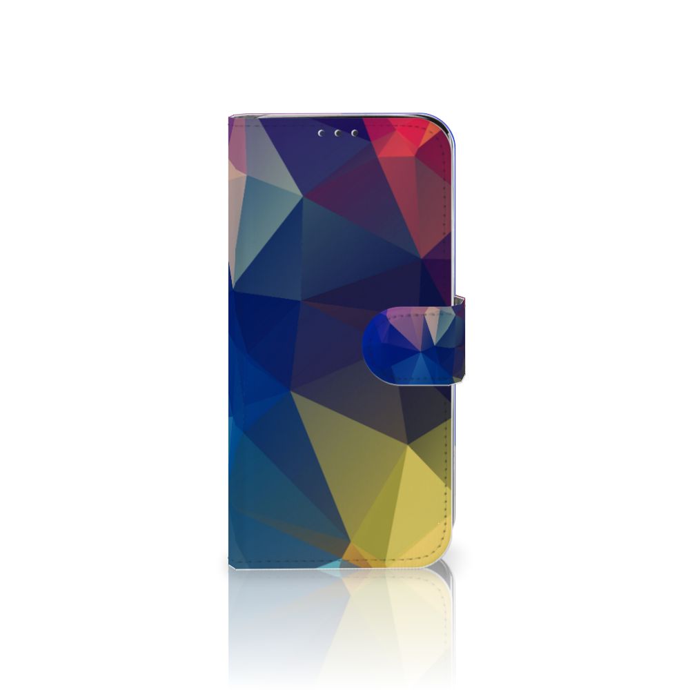 Samsung Galaxy A20e Book Case Polygon Dark