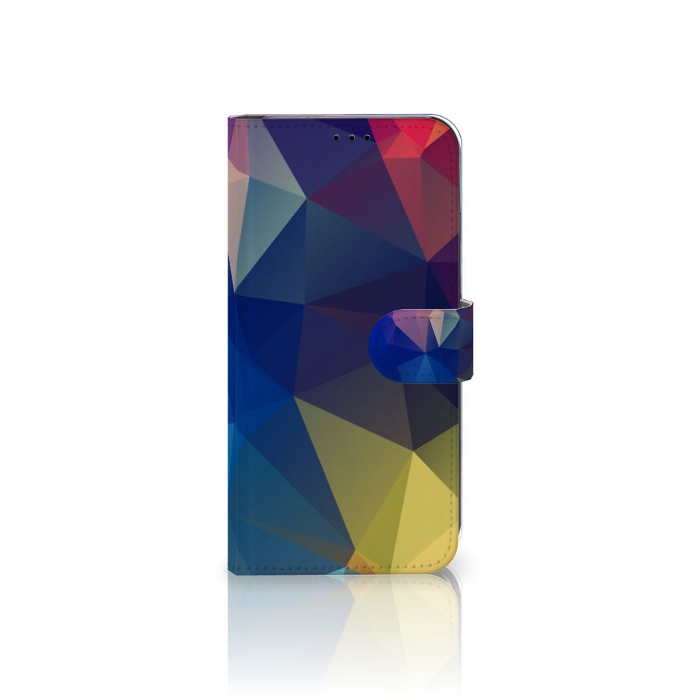 Apple iPhone Xs Max Book Case Polygon Dark