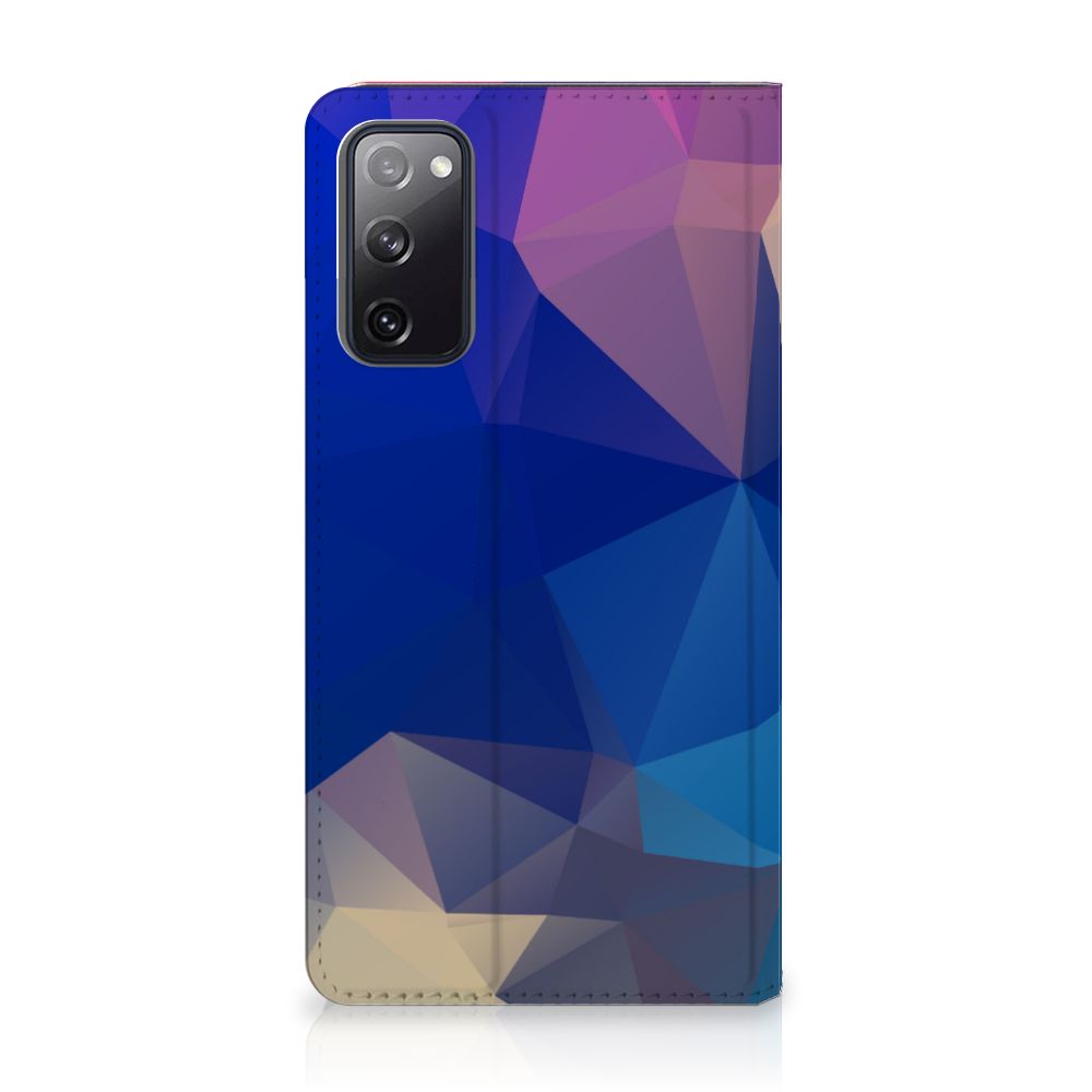 Samsung Galaxy S20 FE Stand Case Polygon Dark