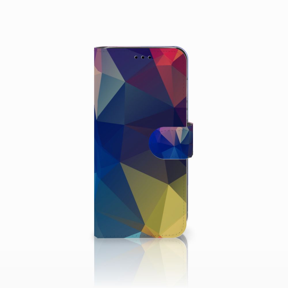 Huawei P20 Lite Book Case Polygon Dark