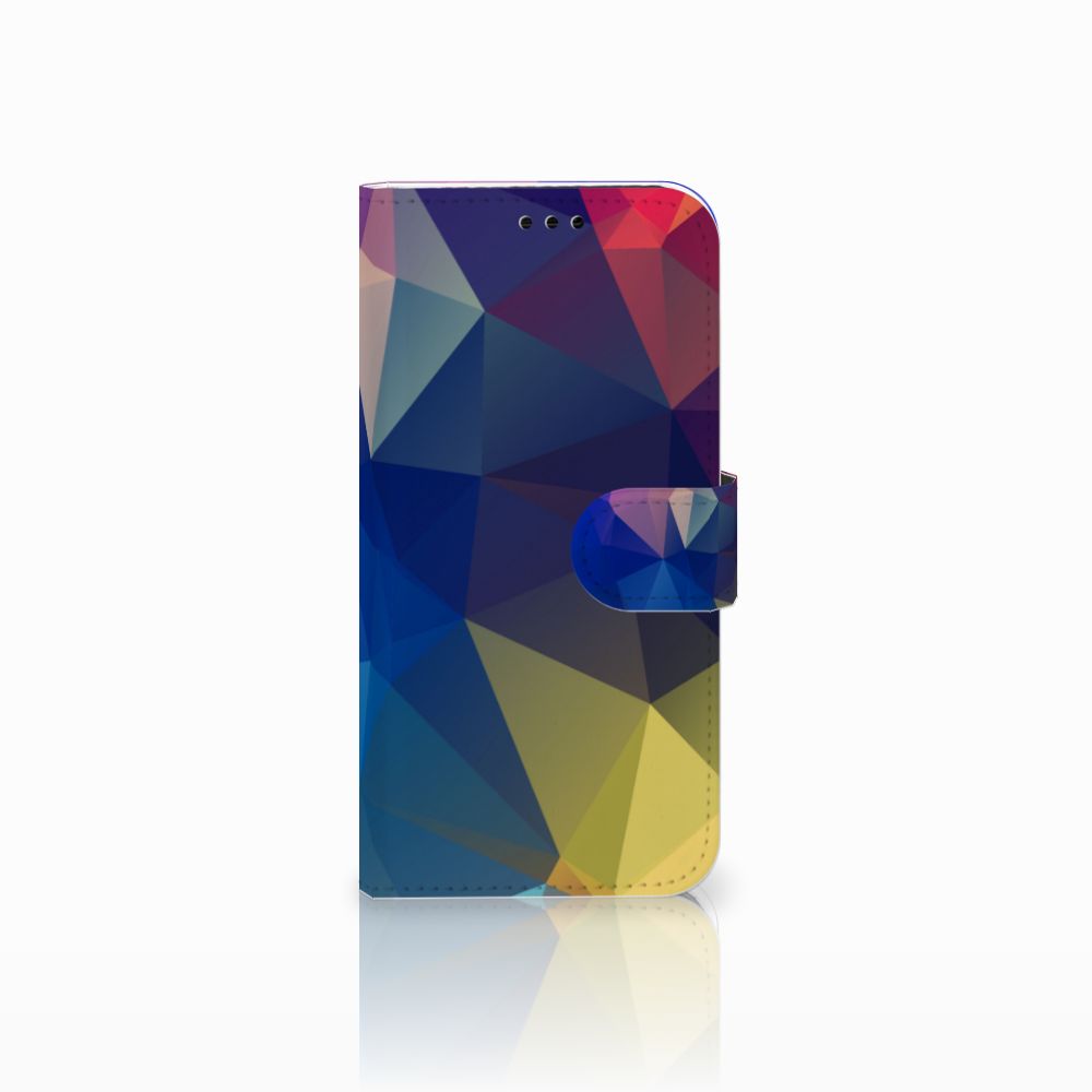 Samsung Galaxy A5 2017 Book Case Polygon Dark