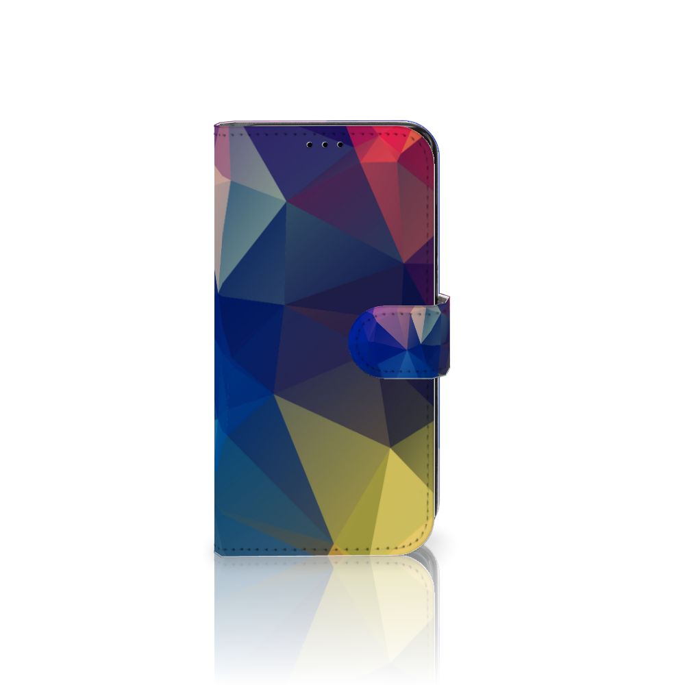 Samsung Galaxy S7 Edge Book Case Polygon Dark