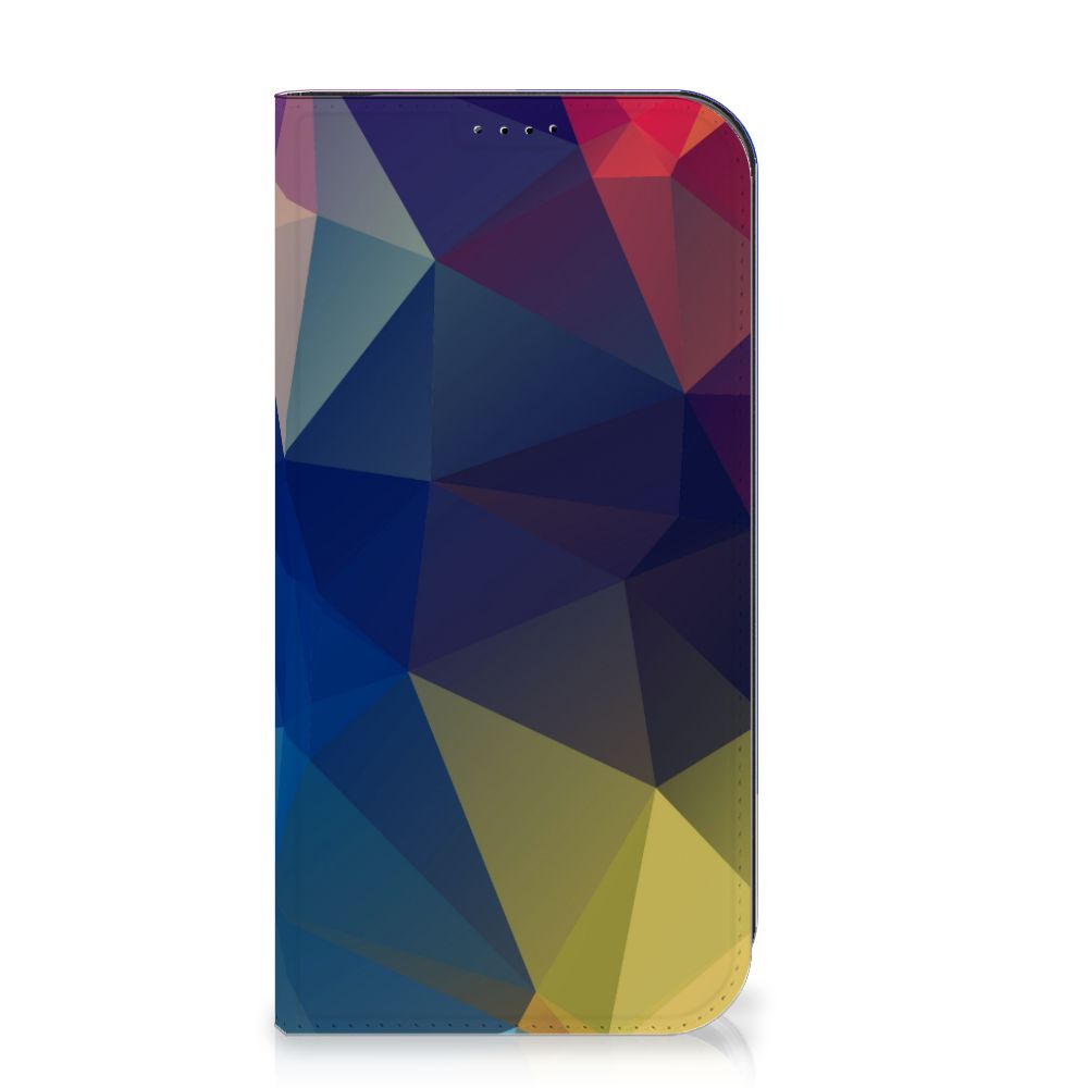 iPhone 15 Pro Max Stand Case Polygon Dark