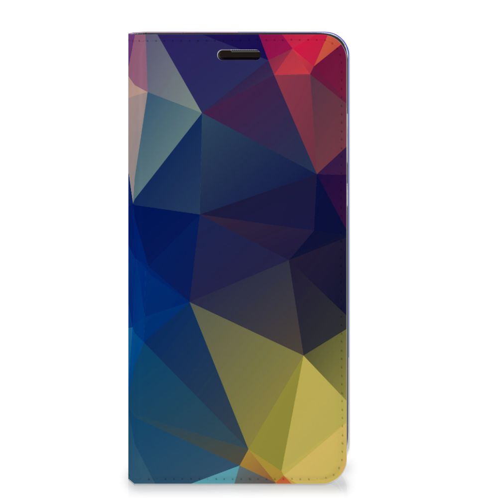 Samsung Galaxy S9 Plus Stand Case Polygon Dark