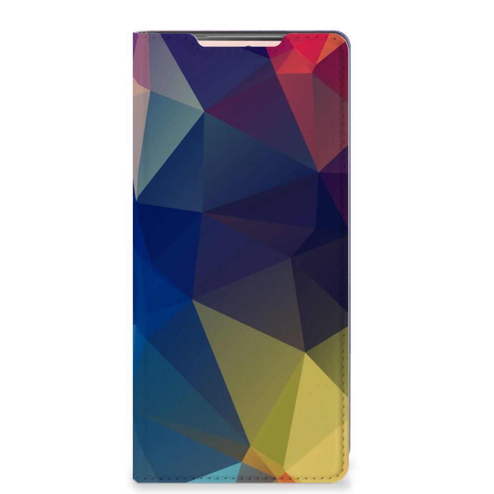 Samsung Galaxy Note20 Stand Case Polygon Dark