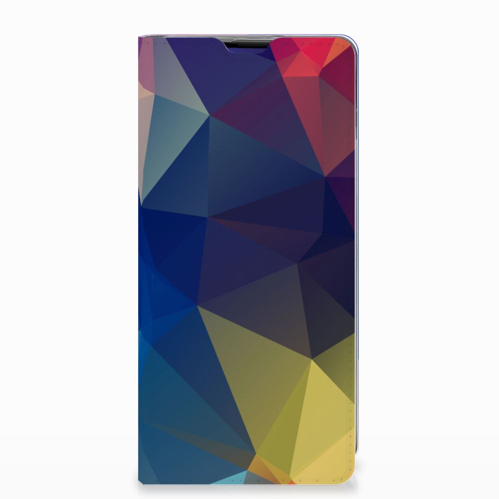 Samsung Galaxy S10 Plus Stand Case Polygon Dark