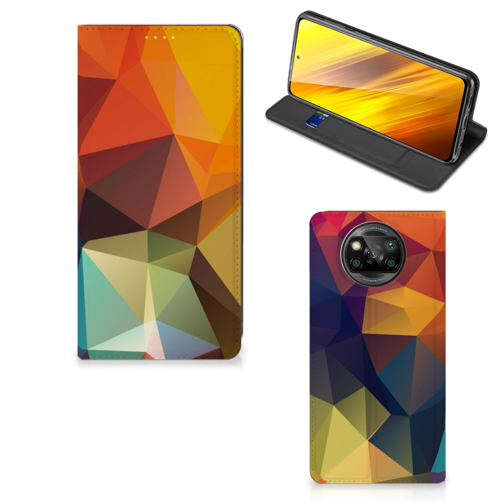 Xiaomi Poco X3 Pro | Poco X3 Stand Case Polygon Color