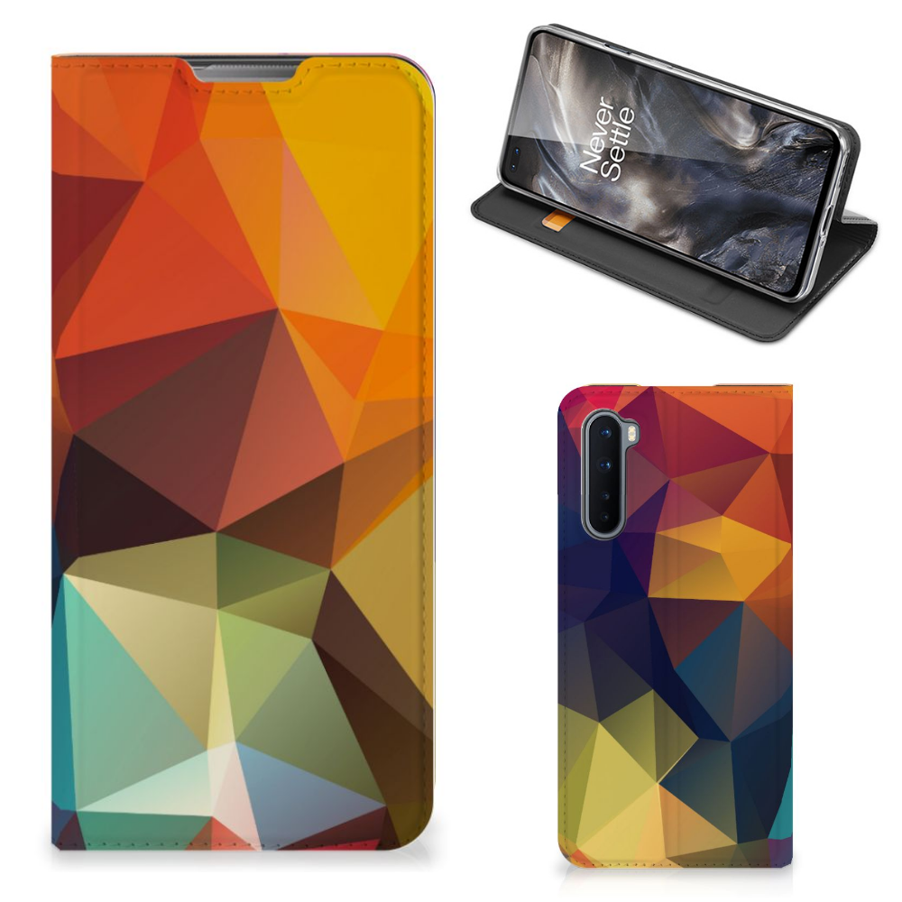 OnePlus Nord Stand Case Polygon Color