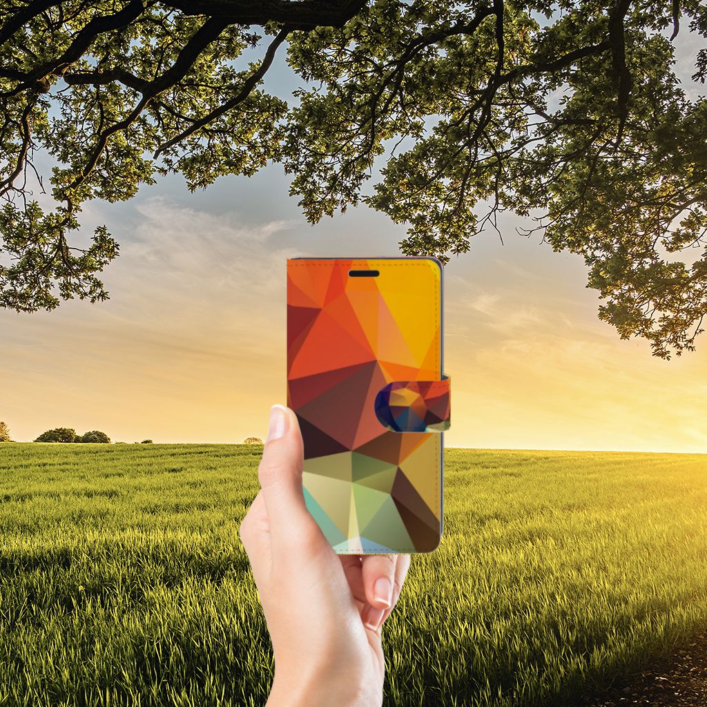 Sony Xperia XZ | Sony Xperia XZs Book Case Polygon Color