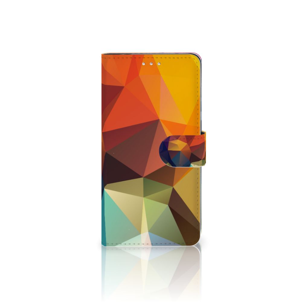 Huawei Y7 (2019) Book Case Polygon Color