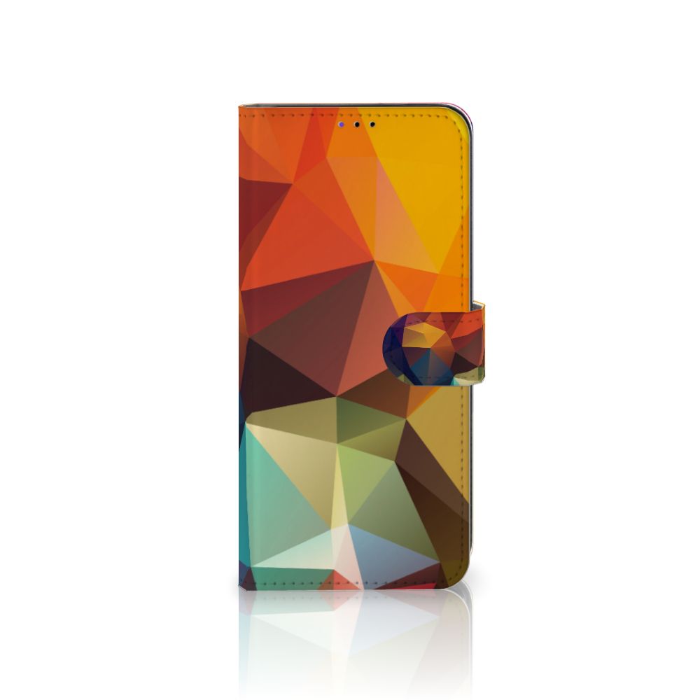 Samsung Galaxy A22 5G Book Case Polygon Color