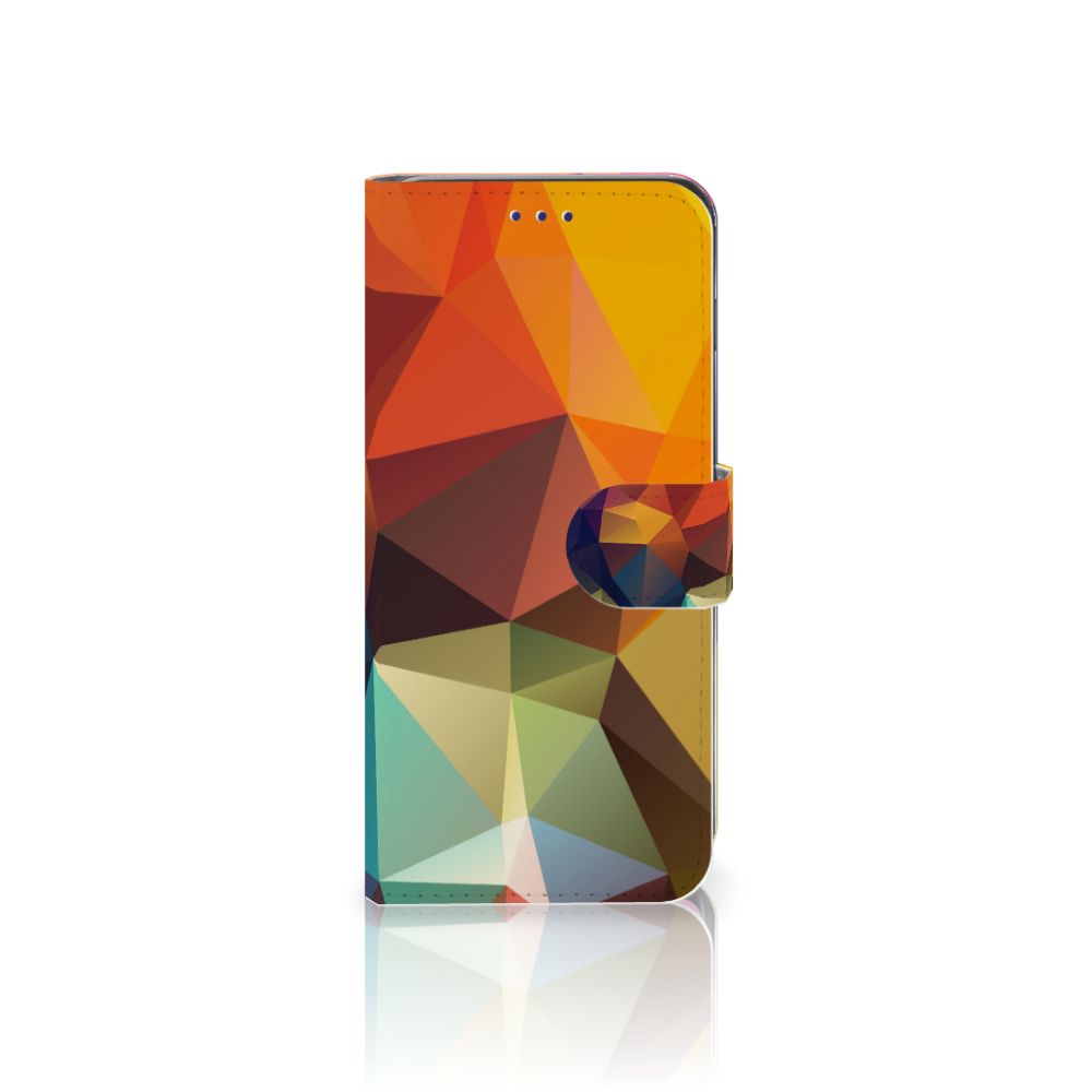 Samsung Galaxy S10 Book Case Polygon Color