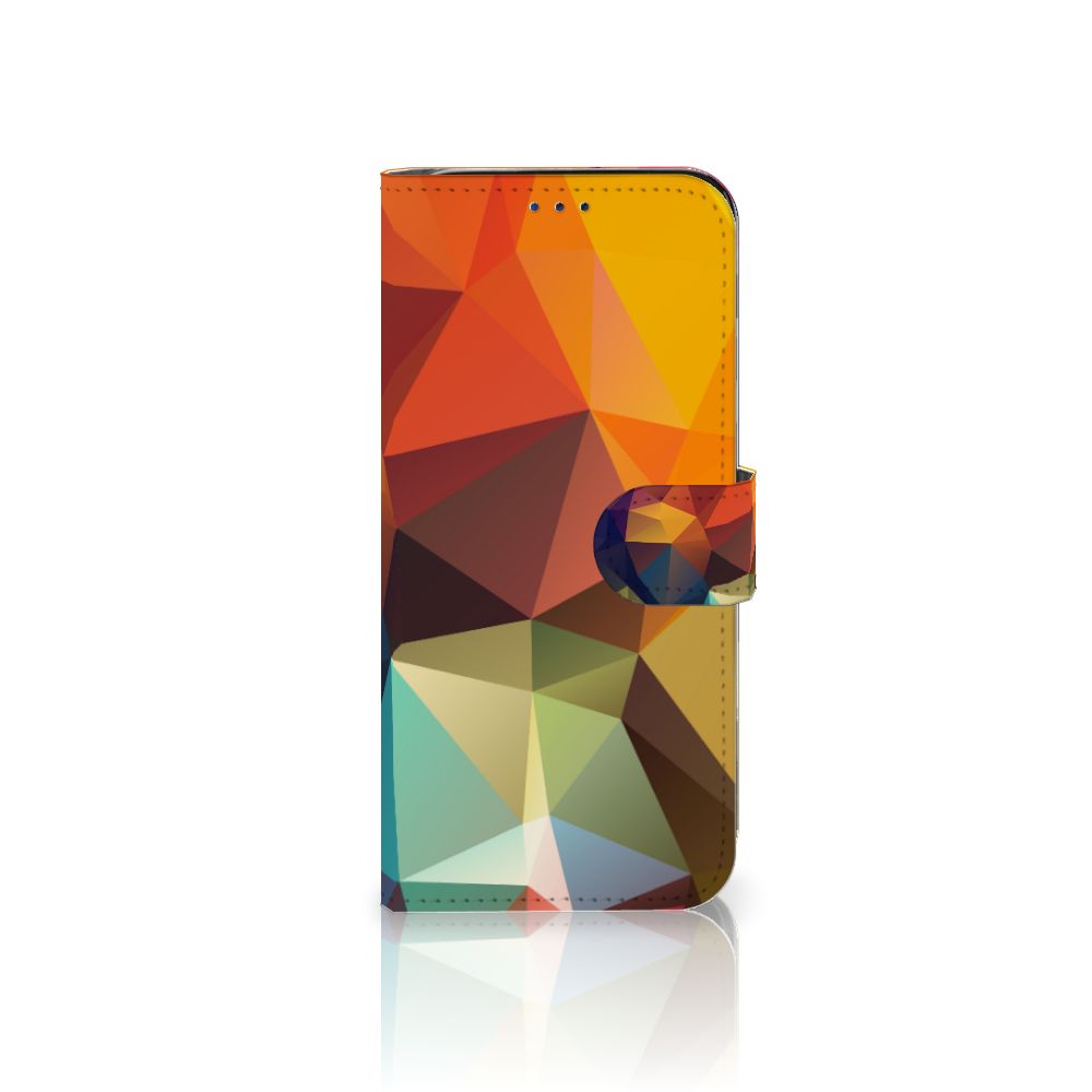 Samsung Galaxy A30 Book Case Polygon Color