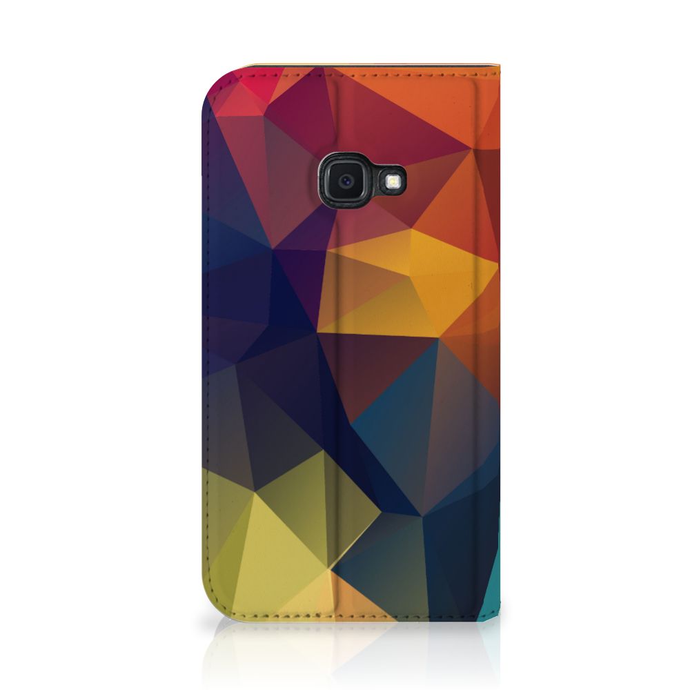 Samsung Galaxy Xcover 4s Stand Case Polygon Color