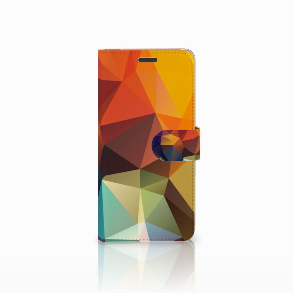 Samsung Galaxy S8 Plus Book Case Polygon Color