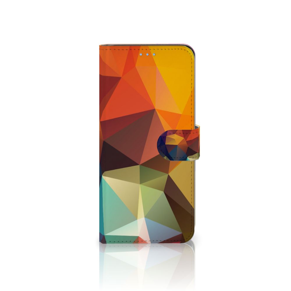 OPPO A73 5G Book Case Polygon Color