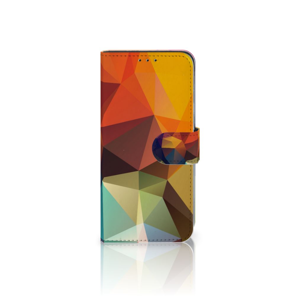 Samsung Galaxy M10 Book Case Polygon Color