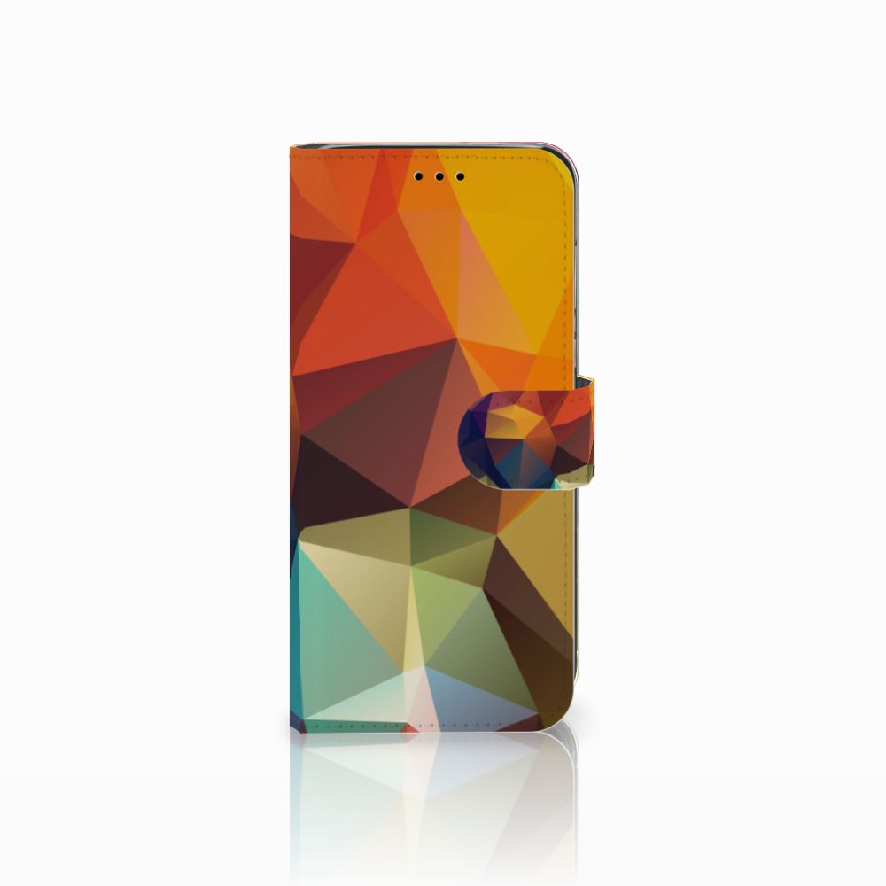 Huawei P20 Lite Book Case Polygon Color
